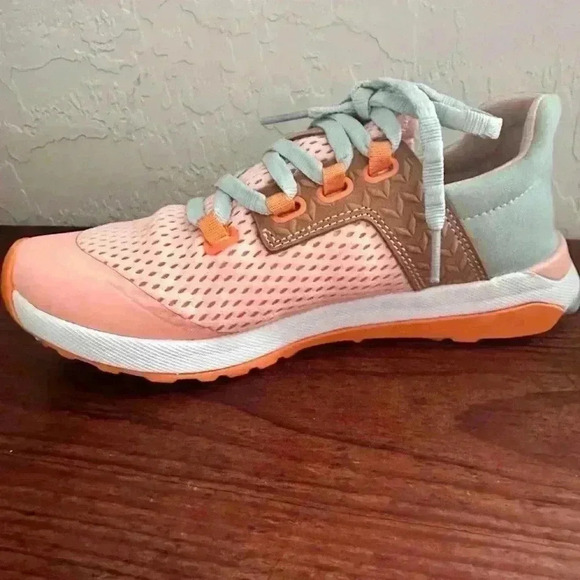 Women's Olukai Wailuku Comfort Sneaker Peach/Swell NIB Women’s Size 6.5 - Picture 8 of 12